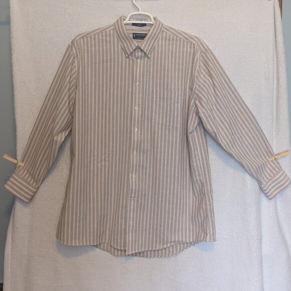 Stafford Essentials The Oxford Shirt regular fit no iron - Picture 1 of 4